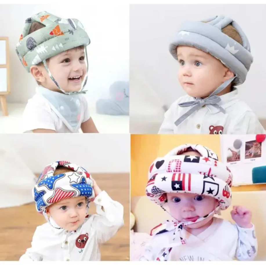 Baby Safety Bumper Helmet – Ultra-Light Anti-Collision Head Protection Guard HatBaby Safety Bumper Helmet – Ultra-Light Anti-Collision Head Protection Guard Hat
