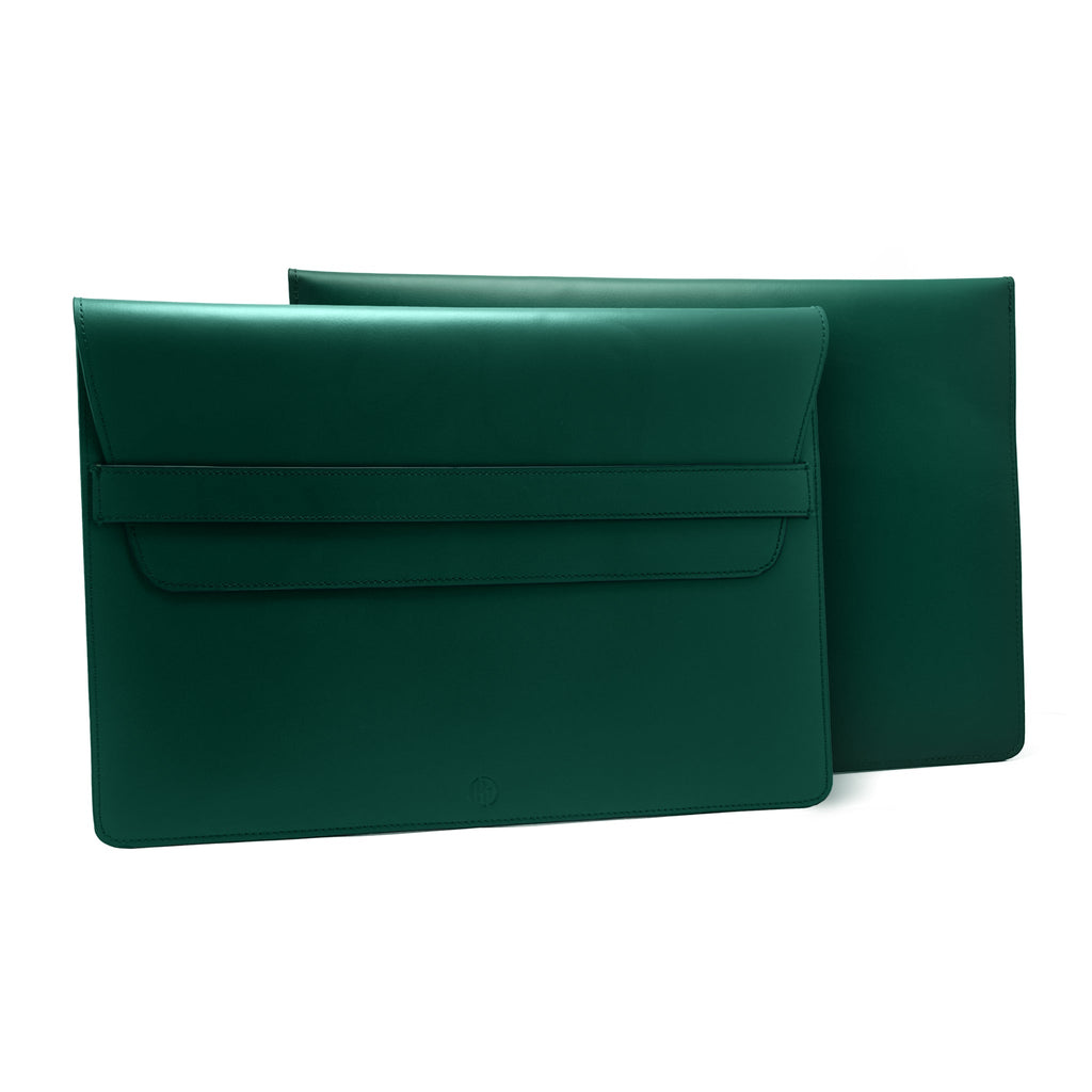 Emerald Sleeve - Premium Leather Protection for MacBook & iPad